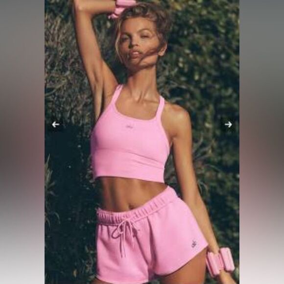 💖ALO💖 SWEET PINK Accolade Shorts - Picture 3 of 5